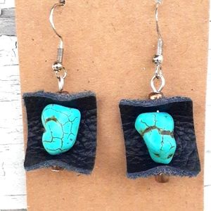 Handmade Leather, beads and Sterling Si…